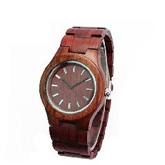 Rosenholz Sandelholz handgefertigt aus Holz Uhren