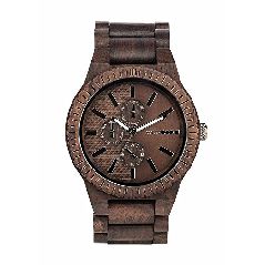 WEWOOD Herren Chronograph Quarz Smart Watch Armbanduhr
mit Holz Armband WW30003