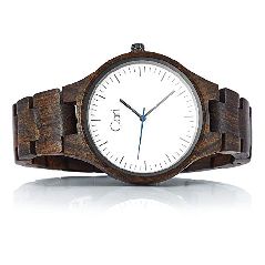 Cari Damen & Herren Holzuhr 40mm mit Schweizer
Uhrwerk – Holz-Armbanduhr Berlin-031